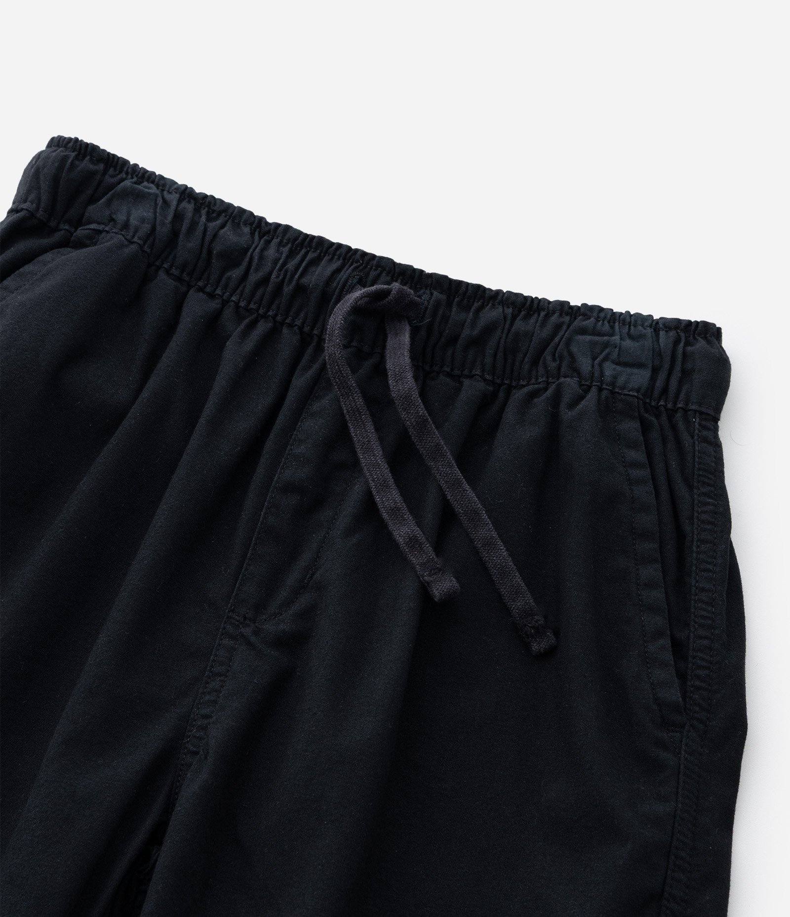 Bermuda Infantil em Sarja com Amarração - Tam 5 a 14 anos Preto 7