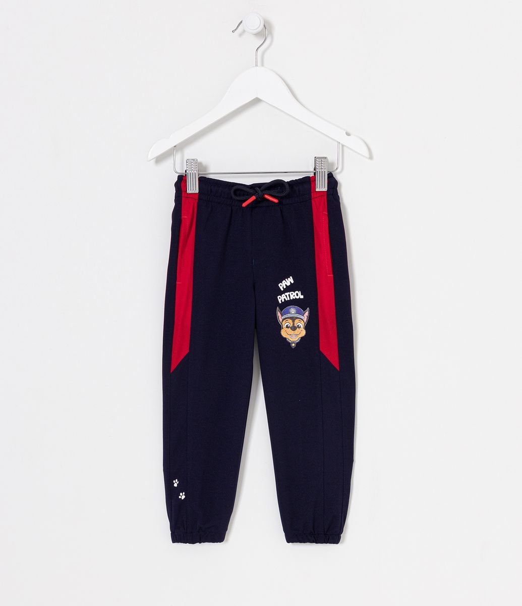 Calça Infantil com Recortes e Estampa 