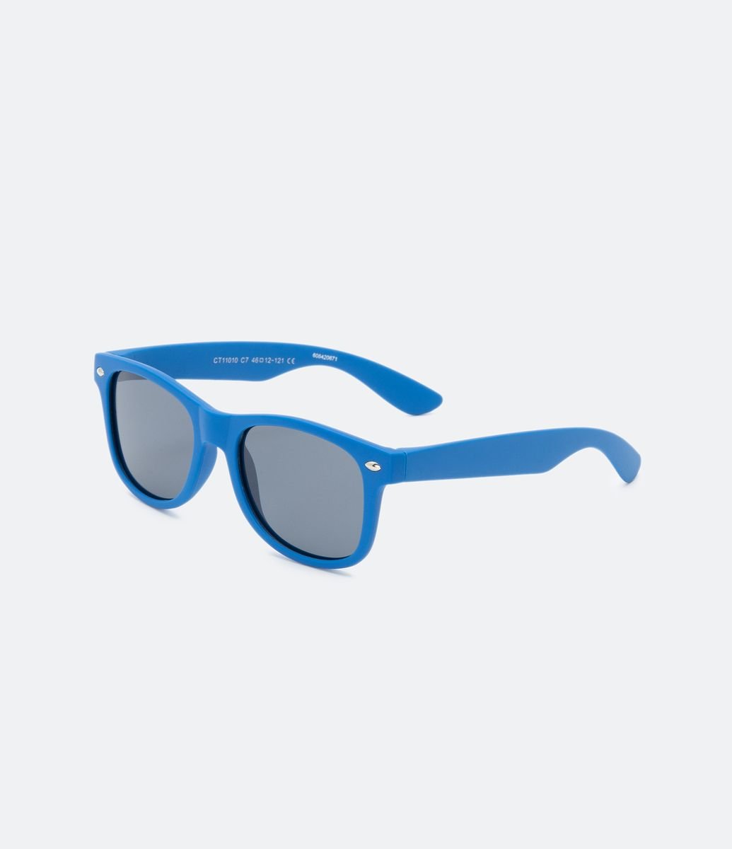 Óculos de Sol Infantil Quadrado Flexível com Lente UV Polarizada Menor preço em Óculos de Sol Infantil Quadrado Flexível com Lente UV Polarizada