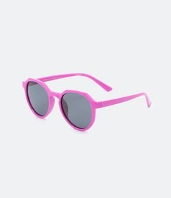 Óculos de Sol Infantil Quadrado Superior Flexível com Lente UV Polarizada