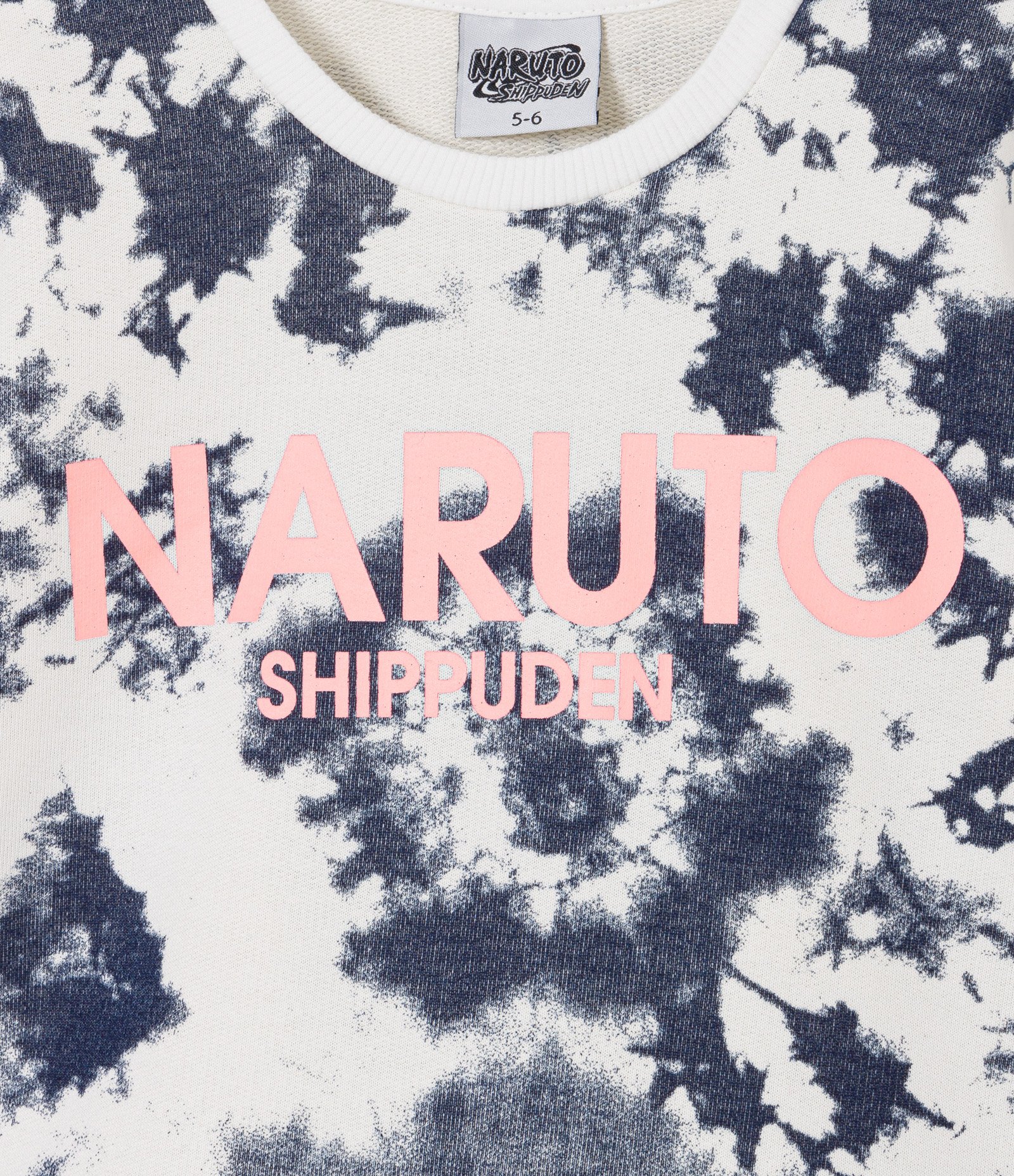 Blusão Cropped Infantil com Estampa do Naruto - Tam 5 a 14 anos Bege 3