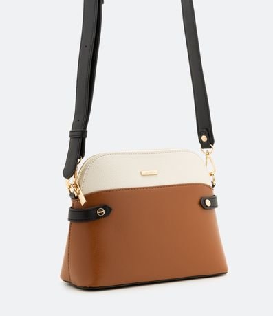 Bolsa Transversal Camera Bag com Plaquinha Aplicada Menor preço em Bolsa Transversal Camera Bag com Plaquinha Aplicada