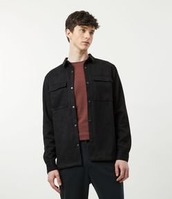 Camisa Manga Longa Overshirt