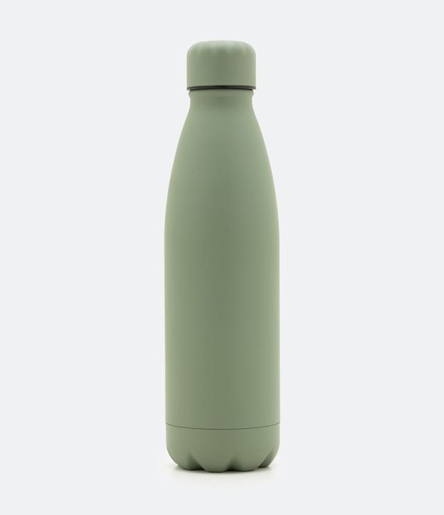 Botella Térmica en Acero Inoxidable Mate Verde 1