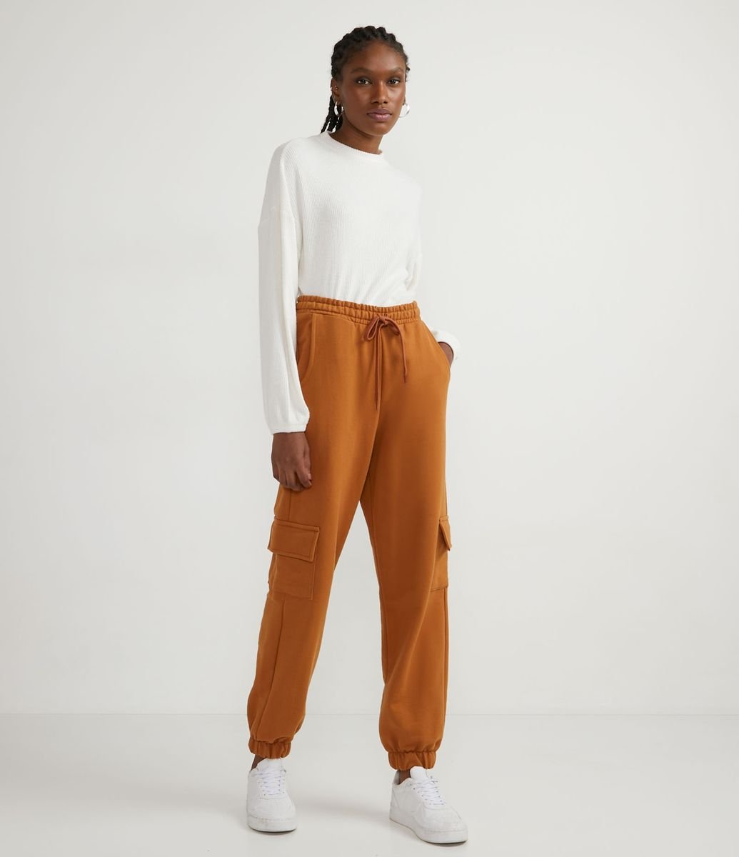 bershka orange moletom com capuz
