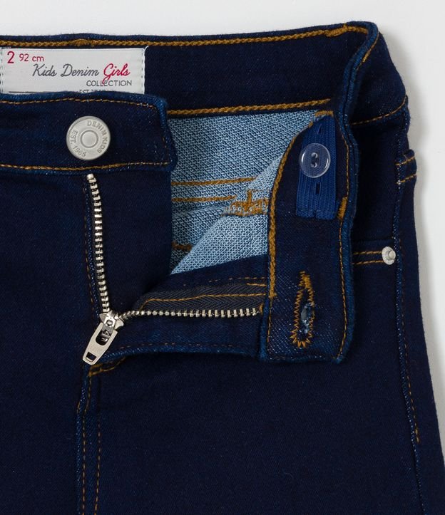 Pantalón Infantil en Jeans Básico - Talle 1 a 5 años Azul 3