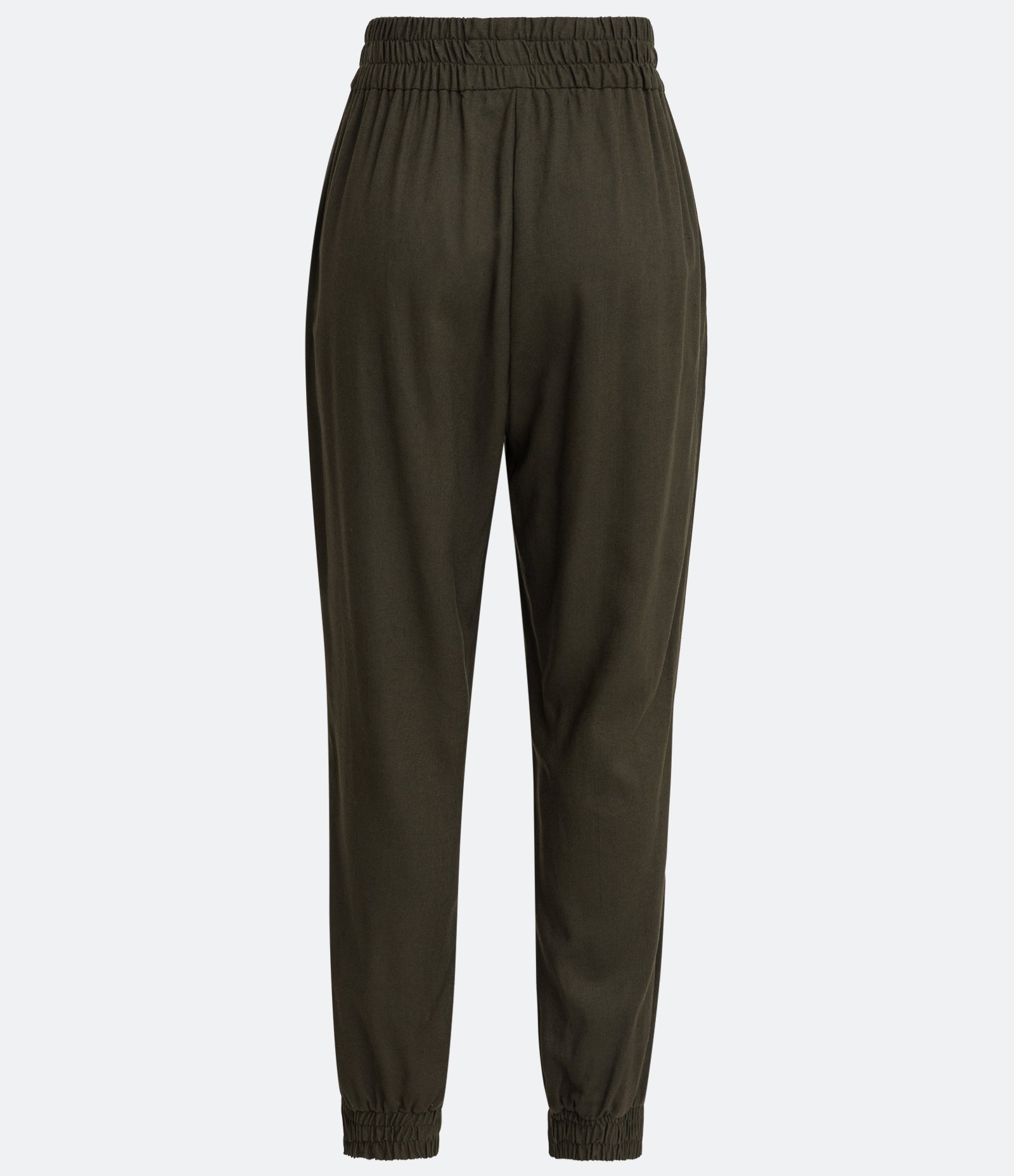 Calça em Viscolinho com Cós Elástico 6