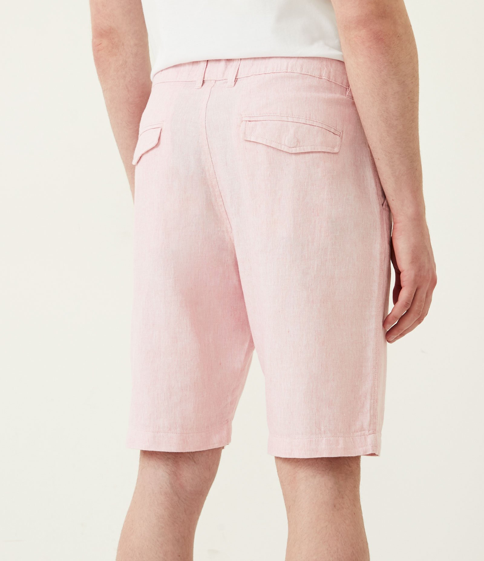Bermuda Slim Texturizada em Linho com Algodão 3