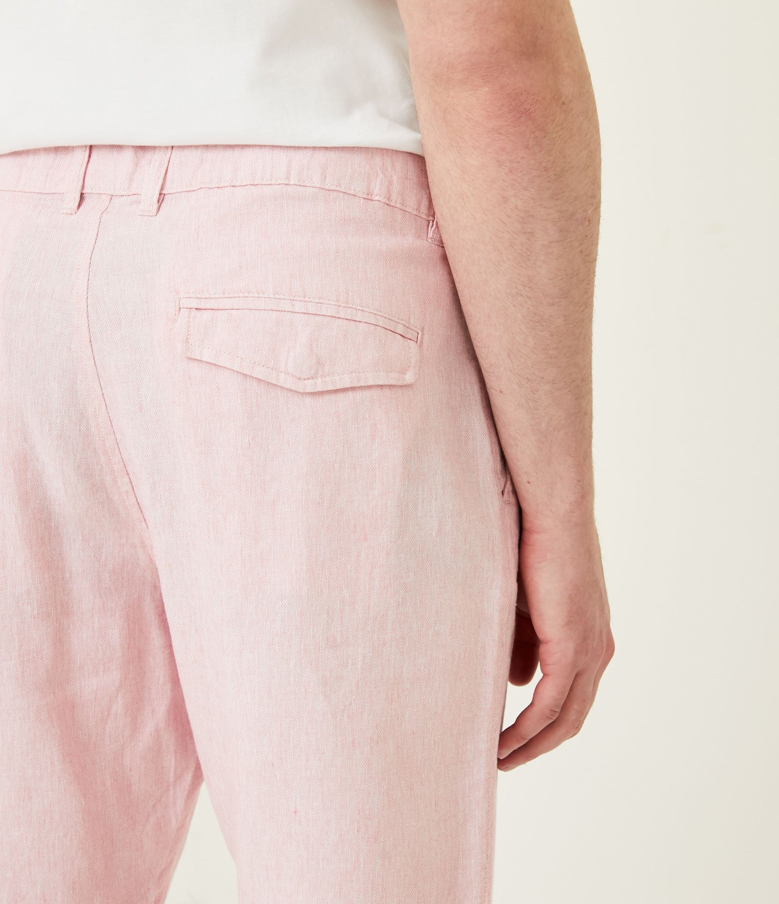 Bermuda Slim Texturizada em Linho com Algodão 5