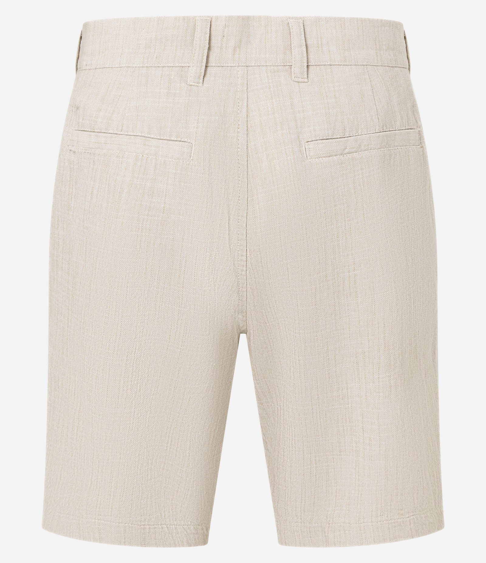 Bermuda Slim Texturizada em Linho com Algodão Crú 6