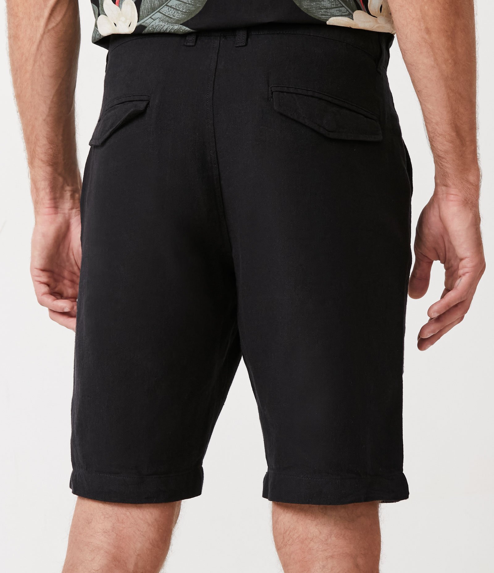 Bermuda Slim Texturizada em Linho com Algodão 3