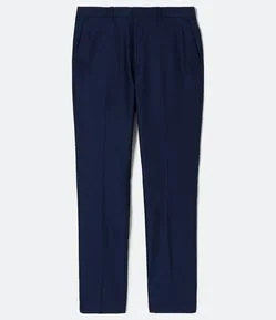 Calça Social em Textura Maquinetada