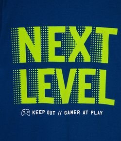 Camiseta Infantil com Estampa Next Level - Tam 5 a 14 anos