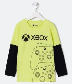 Remera Infantil con Estampado Xbox - Talle 5 a 14 años