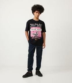 Pantalón Cargo en Sarga