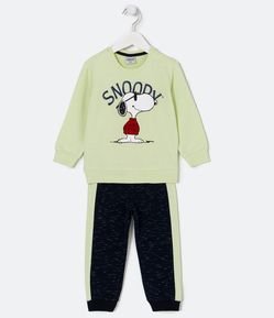Conjunto Infantil com Estampa Snoopy - Tam 1 a 5 Anos