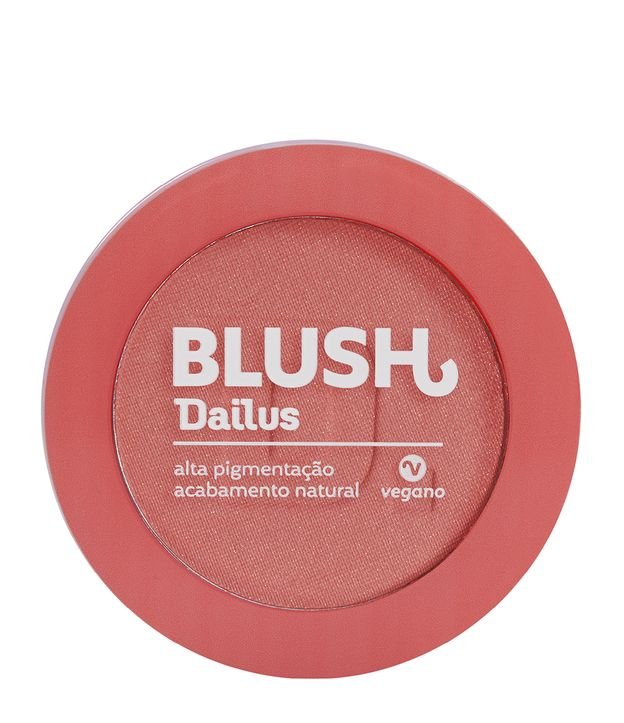 Blush Compacto Dailus Vermelho 1