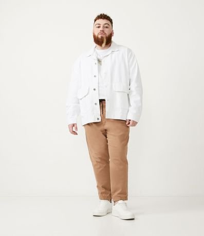 Jaqueta Slim em Sarja com Bolsos Frontais é ruim? Jaqueta Slim em Sarja com Bolsos Frontais é boa?