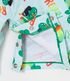 Imagem miniatura do produto Mono Infantil con Protección UV Estampado Dino y Sombrero - Talle 1 a 4 años Verde 6