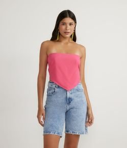 blusa top tomara que caia