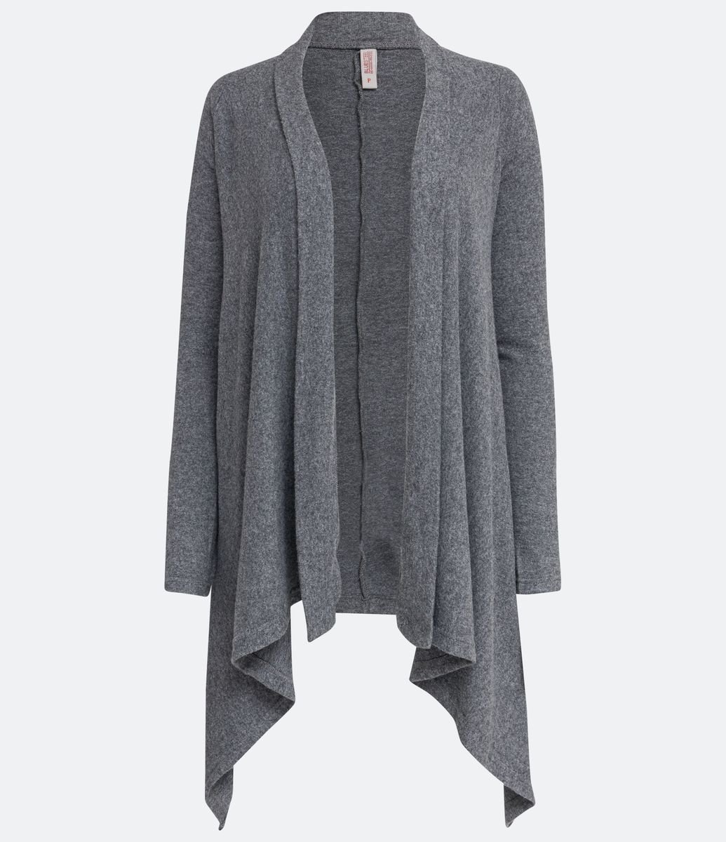 cardigan cinza claro