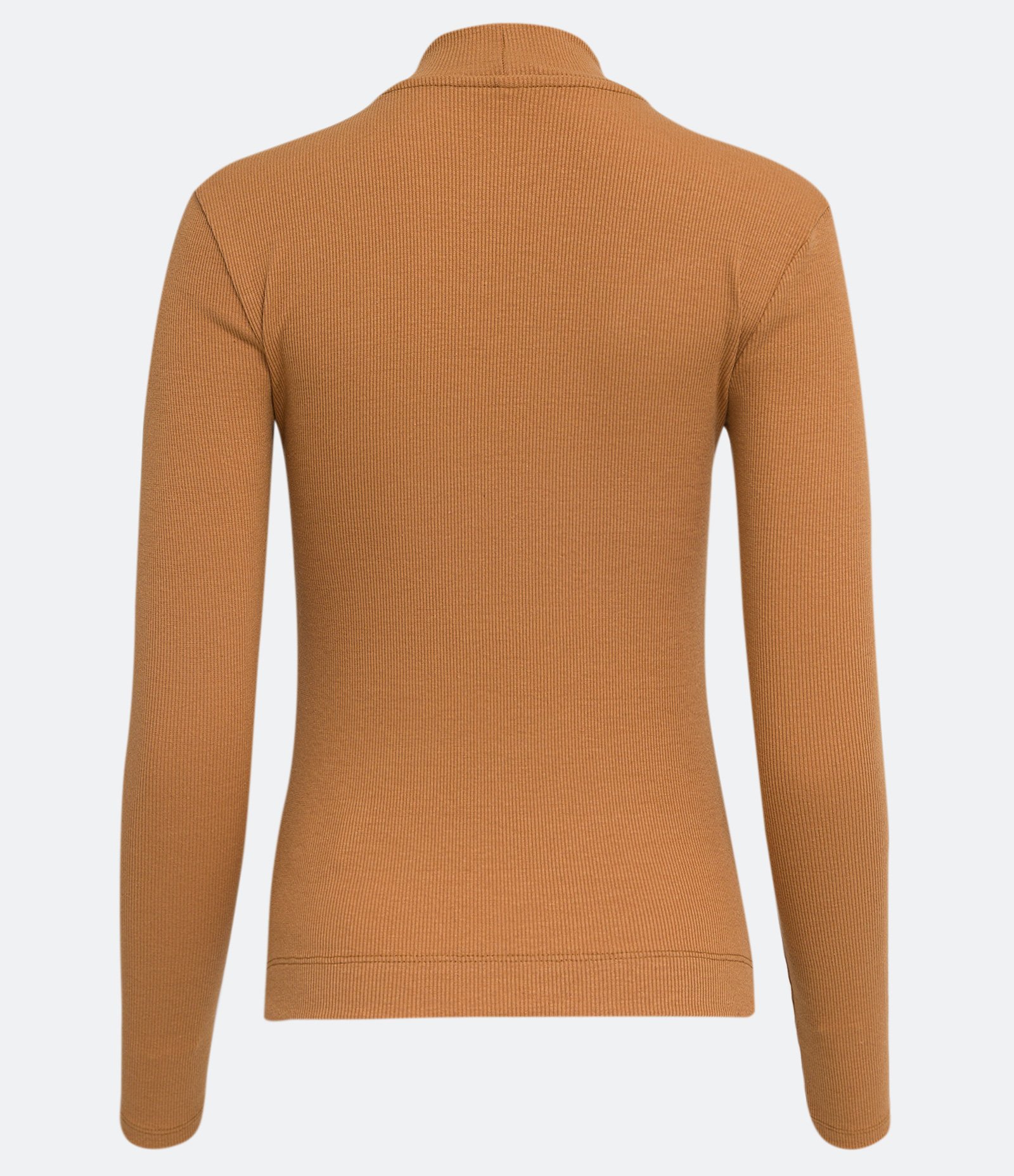 Blusa em Algodão com Manga Longa e Gola Alta 6