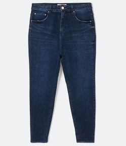 Calça Skinny Jeans com Botão Rose Curve & Plus Size