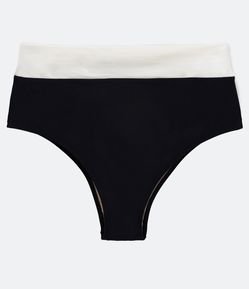 Biquíni Calcinha Hot Pants com Color Block Curve & Plus Size
