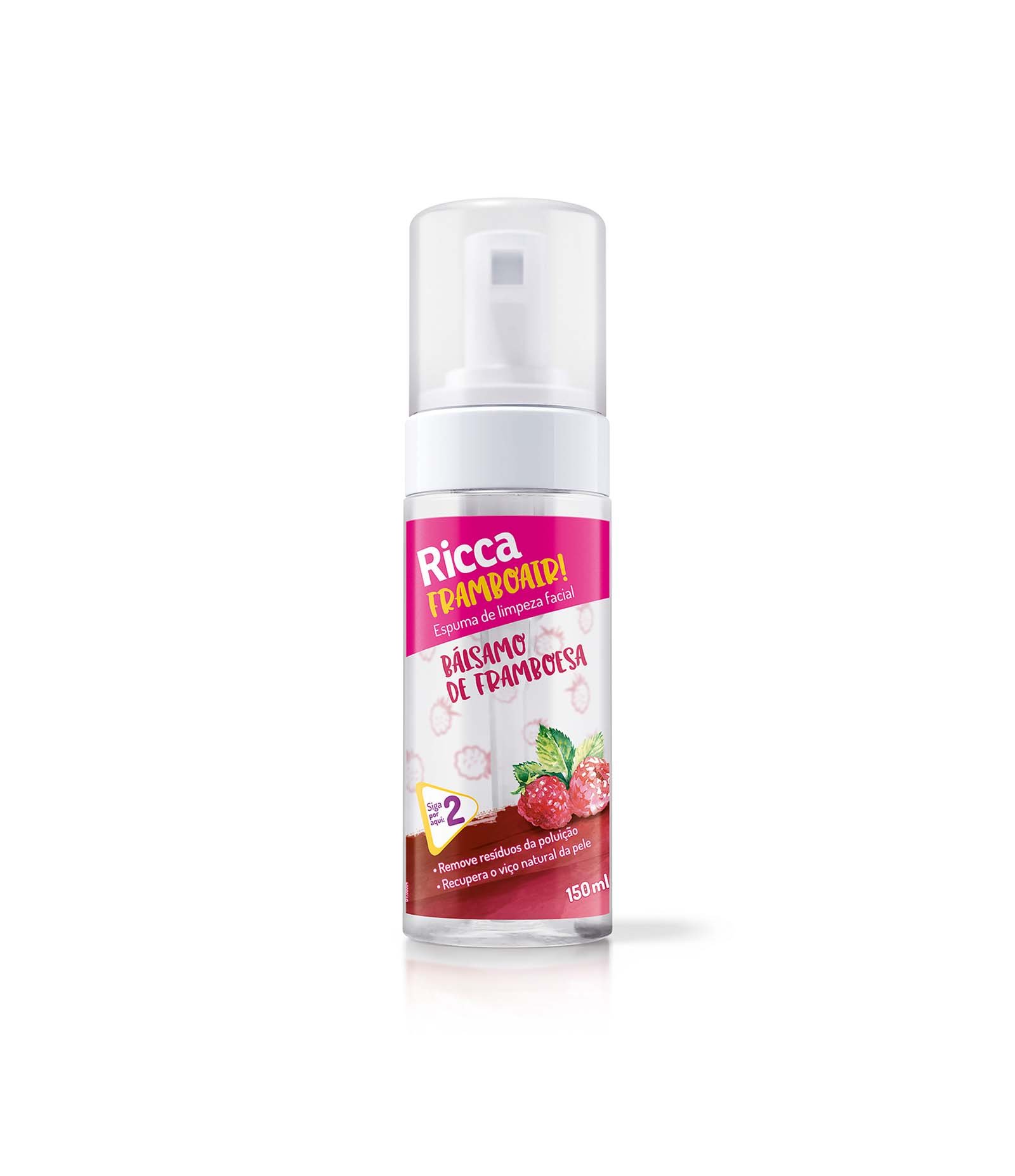 Espuma de Limpeza Framboair Bálsamo de Framboesa 150ml 1