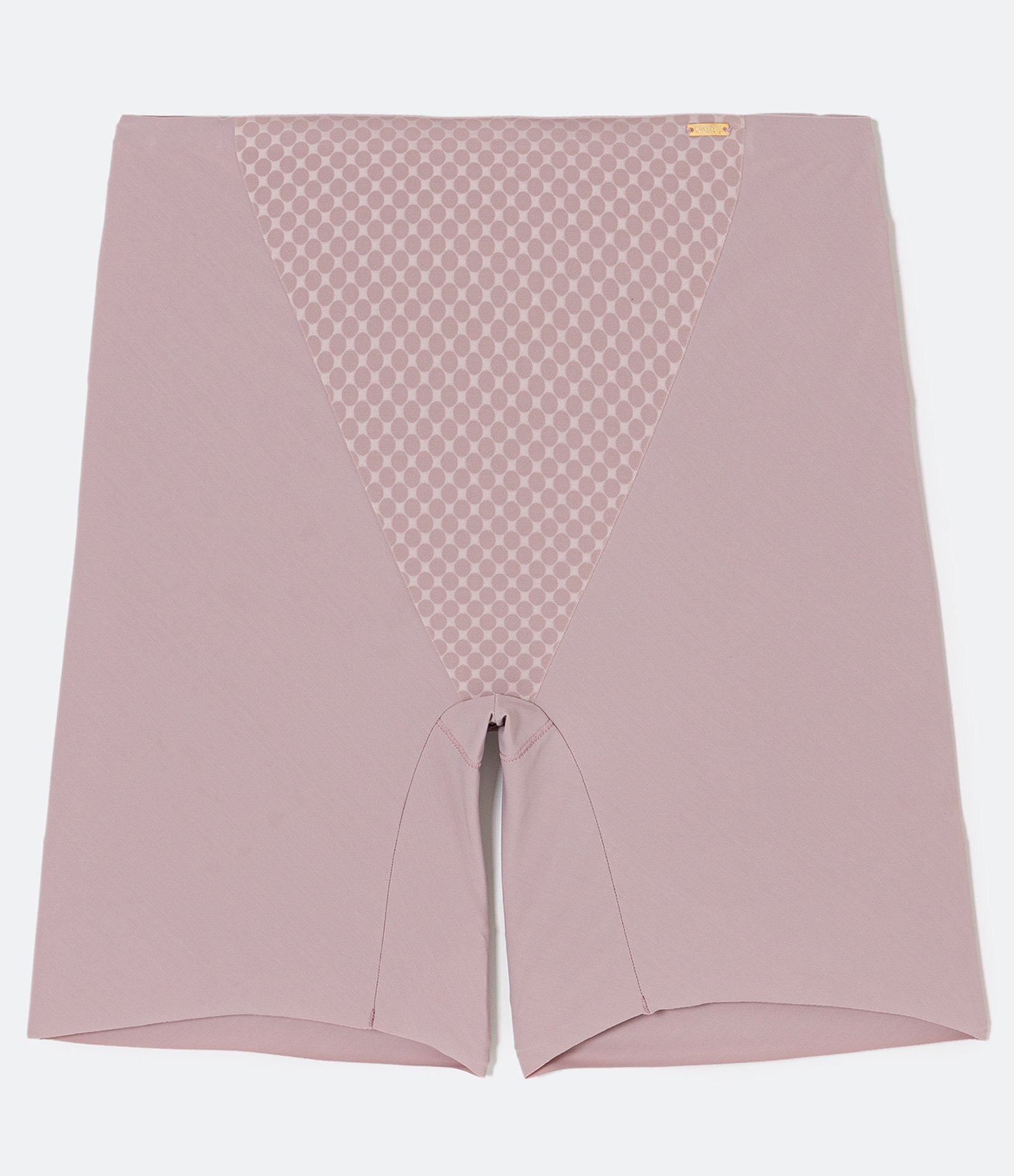 Bermuda Lingerie com Detalhe Frontal Curve & Plus SIze Bege 4
