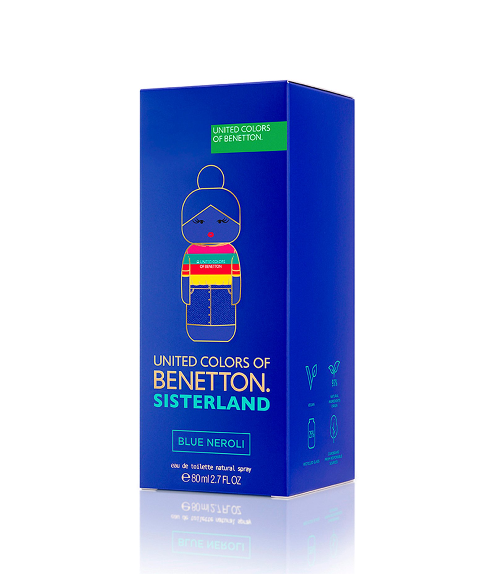 Perfume Perfume Benetton Sisterland Blue Neroli Eau de Toilette 80ml 3