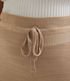 Imagem miniatura do produto Pantalón en Tejido de Punto con Amarre Curve & Plus Size Beige 3