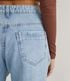 Imagem miniatura do produto Pantalón Boyfriend Jeans con Cintura Alta y Desgastes Grandes Azul 5