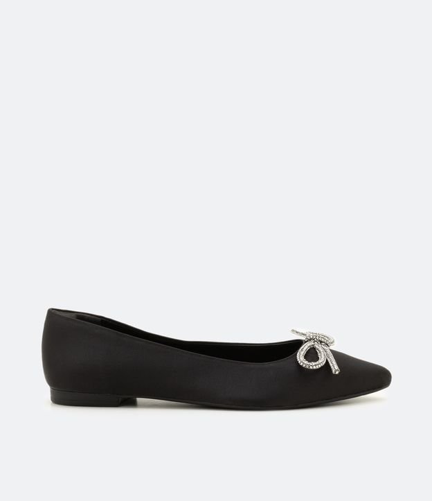 Sapatilha com Salto Flat e Bico Fino My Shoes