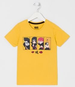 Camiseta Infantil com Estampas do Naruto - Tam 3 a 8 anos