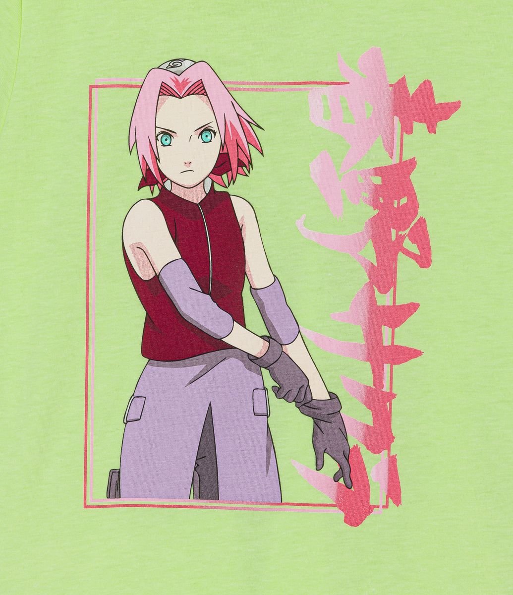 2022 engraçado Sakura Boruto наруто Camiseta Kaawaii Anime Roupas Ninja Dos  Desenhos Animados Imprimir Pouco T-shirt das Meninas do Menino Roupa Dos  Miúdos Rosa Topo