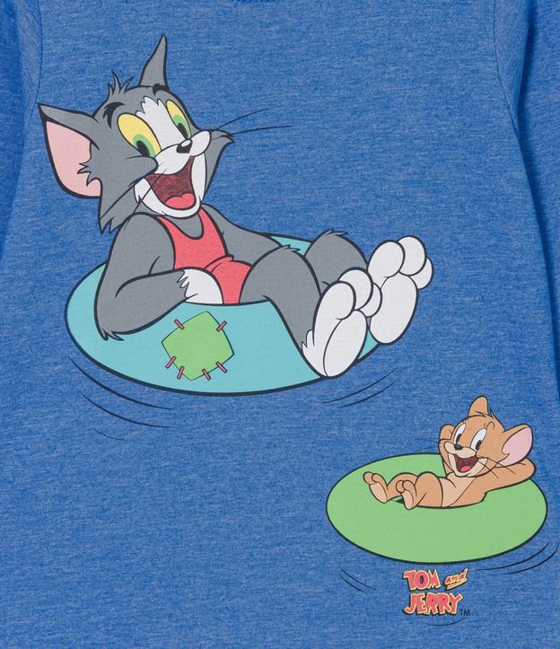 Remera Infantil con Estampado Tom y Jerry - Talle 1 a 5 años Azul 3