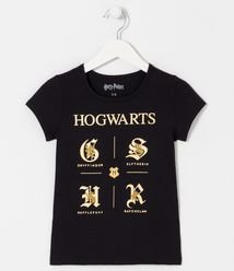 camiseta harry potter feminina renner