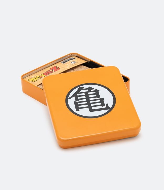 Billetera Dragon Ball con Box de Metal Naranja 7