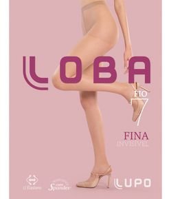 Meia Calça Loba Invisível em Poliamida Fio 07 Lupo