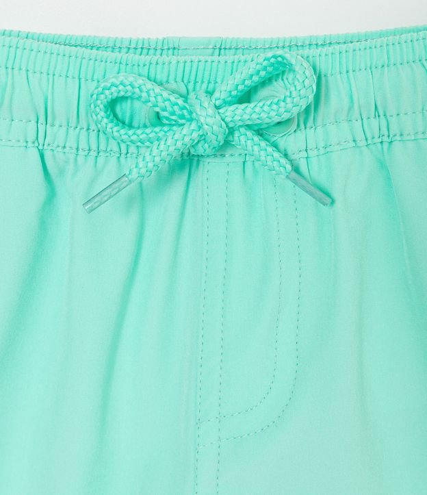 Short Infantil con Volados - Talle 1 a 5 años Verde 3