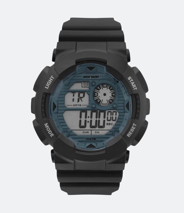 Relógio Mormaii Digital com Pulseira em SIlicone e Caixa em Policloreto MO3415D/8A