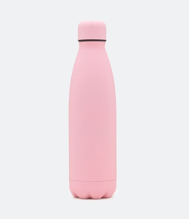 Garrafa Térmica em Metal Emborrachada Capacidade 750ml