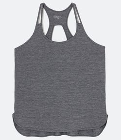Regata Nadador Esportiva com Detalhes Vazados Curve & Plus Size