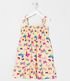 Imagem miniatura do produto Vestido Infantil Estampado Mariposas con Lazo en los Tirantes - Talle 1 a 5 años Amarillo 2