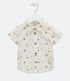 Imagem miniatura do produto Camisa en Lino con Estampado Selva Loca - Talle 0 a 18 Meses Blanco 1