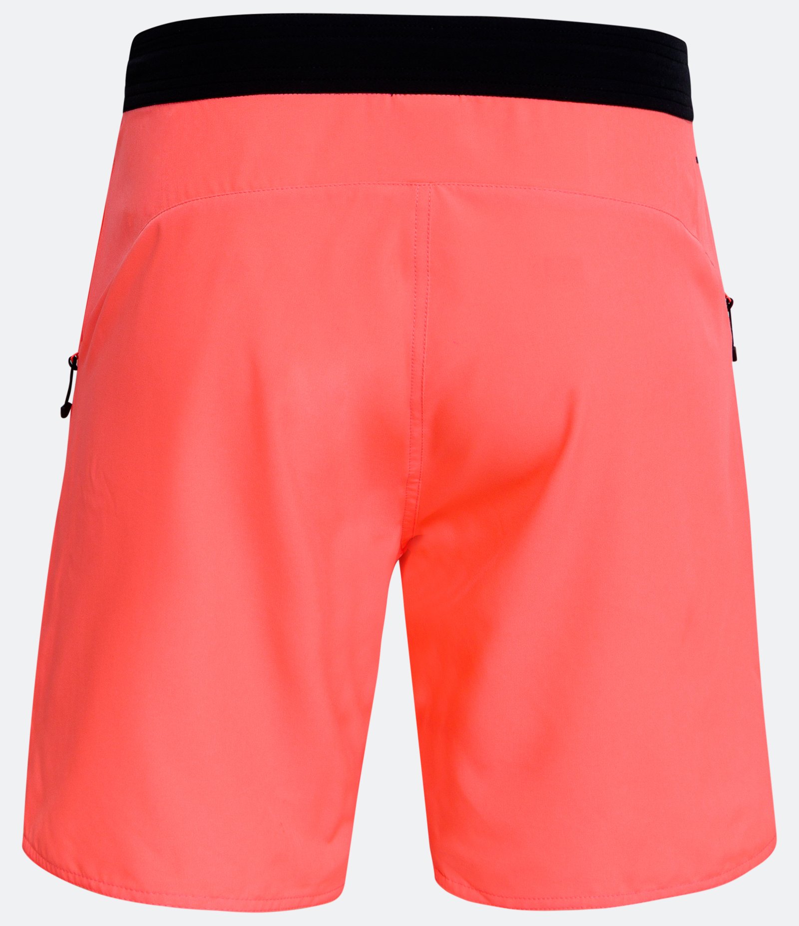 Bermuda Esportiva com Cós Contrastante e Cordão Vermelho Neon 2