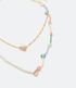 Imagem miniatura do produto Collar Camadas en Metal con Abalorios y Perlas Multicolores 1