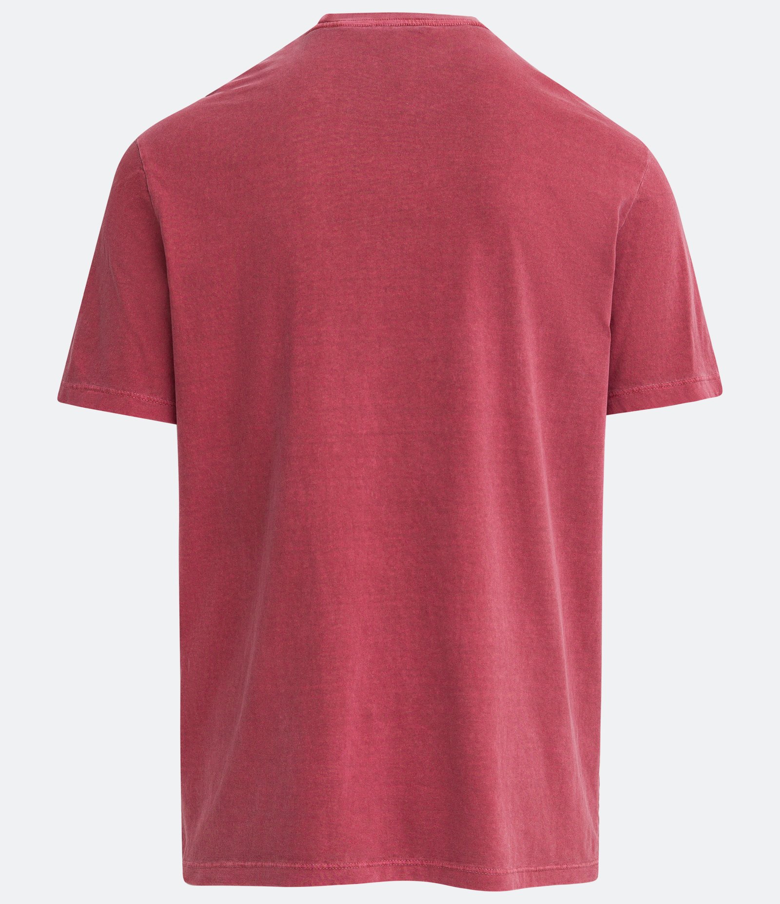 Camiseta em Meia Malha Manga Curta com Lettering Atlanta Vermelho 6