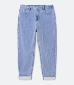 Calça Mom Jeans com Cintura Alta